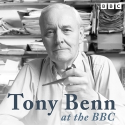 Book cover of Tony Benn at the BBC by Tony Benn