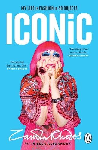 Book cover of Iconic by Zandra Rhodes, Ella Alexander
