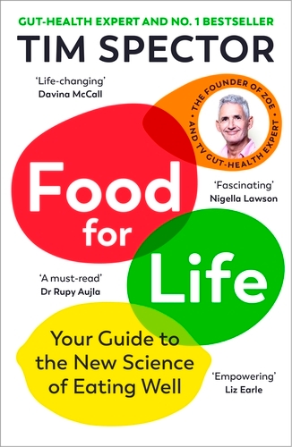 Book cover of Food for Life by Tim Spector