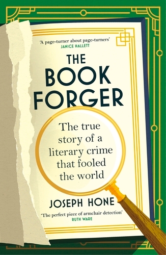 Book cover of The Book Forger by Joseph Hone