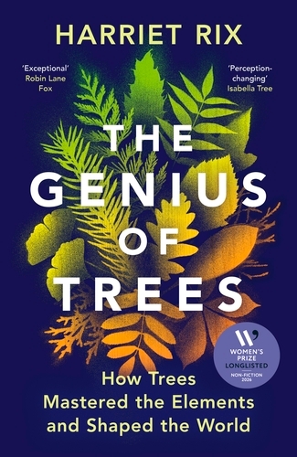 Book cover of The Genius of Trees by Harriet Rix