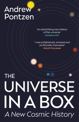 Book cover of The Universe in a Box by Andrew Pontzen