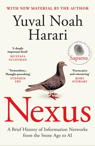 Book cover of Nexus by Yuval Noah Harari