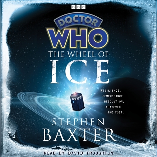 Book cover of Doctor Who: The Wheel of Ice by Stephen Baxter
