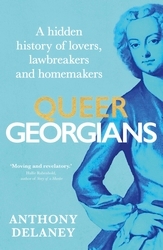 Book cover of Queer Georgians by Anthony Delaney