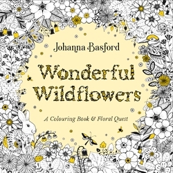 Book cover of Wonderful Wildflowers by Johanna Basford