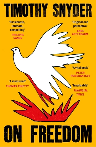 Book cover of On Freedom by Timothy Snyder