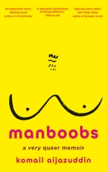 Book cover of Manboobs by Komail Aijazuddin