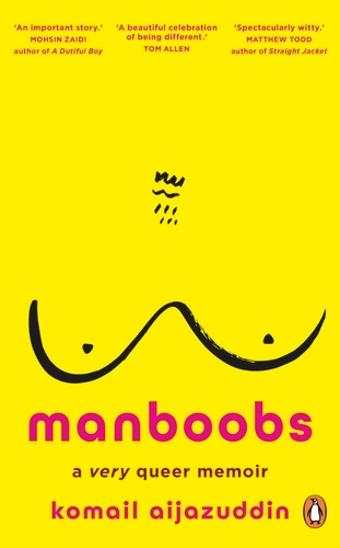 Book cover of Manboobs by Komail Aijazuddin