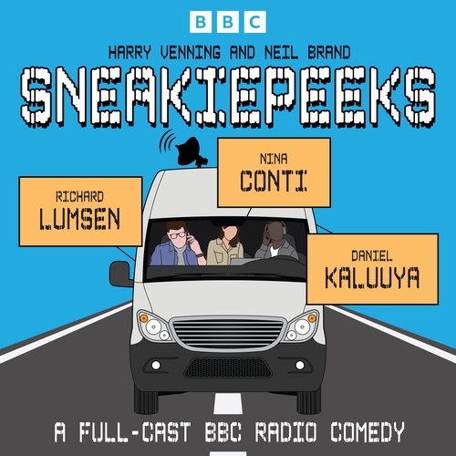 Book cover of Sneakiepeeks by Harry Venning, Neil Brand