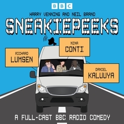 Book cover of Sneakiepeeks by Harry Venning, Neil Brand