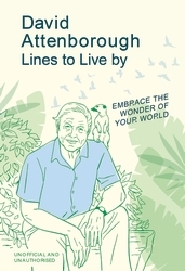 Book cover of David Attenborough Lines to Live By by Pop Press