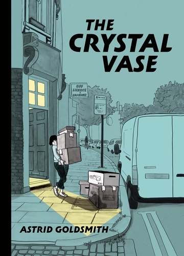 Book cover of The Crystal Vase by Astrid Goldsmith