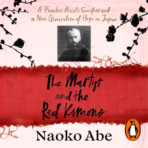 Book cover of The Martyr and the Red Kimono by Naoko Abe