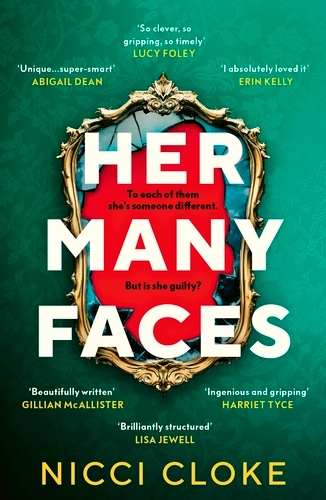 Book cover of Her Many Faces by Nicci Cloke