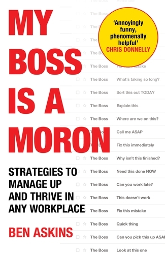 Book cover of My Boss Is a Moron by Ben Askins