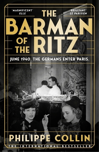 Book cover of The Barman of the Ritz by Philippe Collin