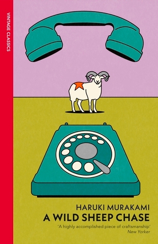 Book cover of A Wild Sheep Chase by Haruki Murakami