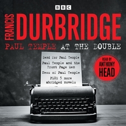 Book cover of Paul Temple at the Double by Francis Durbridge