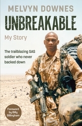 Book cover of Unbreakable by Melvyn Downes