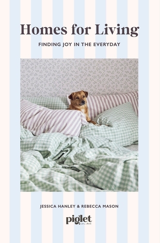 Book cover of Homes for Living by Piglet in Bed