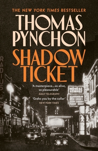 Book cover of Shadow Ticket by Thomas Pynchon