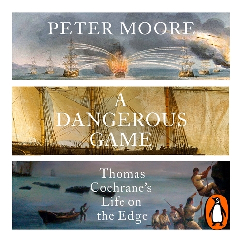 Book cover of A Dangerous Game by Peter Moore