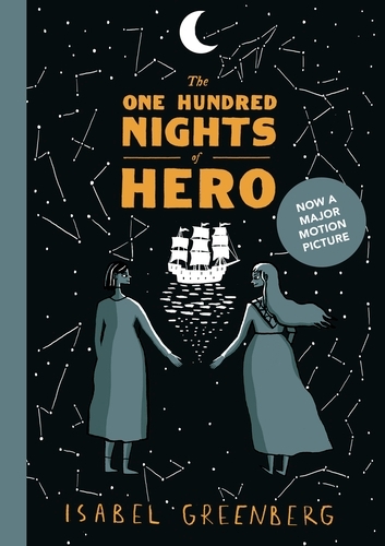 Book cover of The One Hundred Nights of Hero by Isabel Greenberg