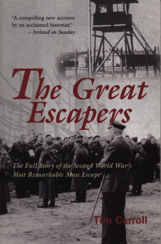 Book cover of The Great Escapers by Tim Carroll