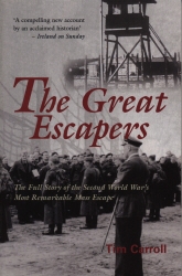 Book cover of The Great Escapers by Tim Carroll