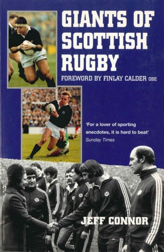 Book cover of Giants Of Scottish Rugby by Jeff Connor