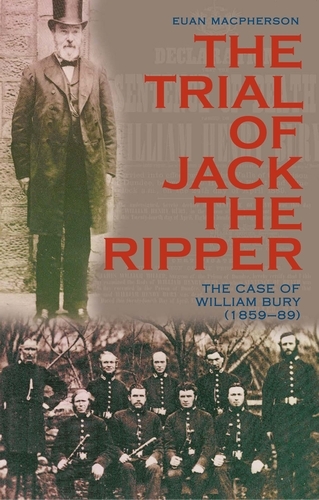 Book cover of The Trial of Jack the Ripper by E Macpherson