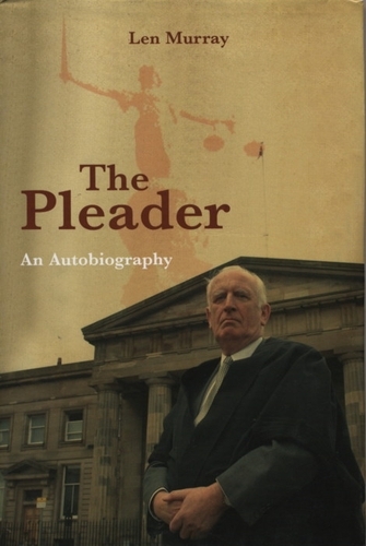 Book cover of The Pleader by Len Murray