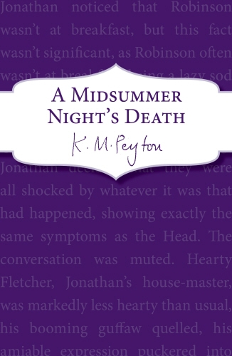 Book cover of A Midsummer Night's Death by K M Peyton