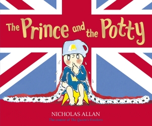 Book cover of The Prince and the Potty by Nicholas Allan