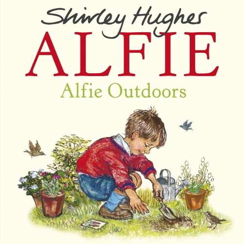 Book cover of Alfie Outdoors by Shirley Hughes