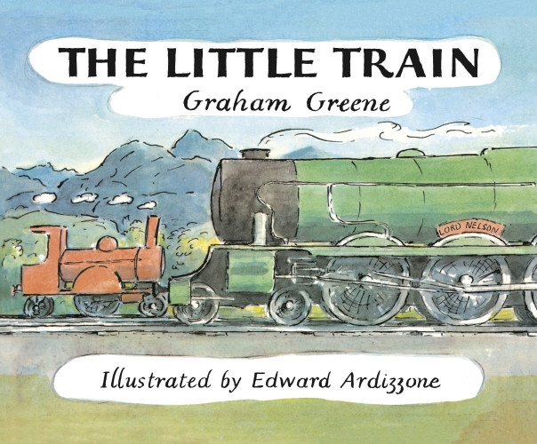 Book cover of #1 - The Little Train by Graham Greene