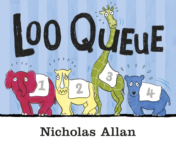 Book cover of Loo Queue by Nicholas Allan