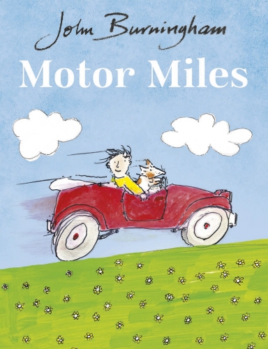 Book cover of Motor Miles by John Burningham