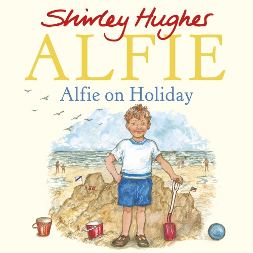 Book cover of Alfie on Holiday by Shirley Hughes