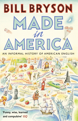 Book cover of #10 - Made In America by Bill Bryson