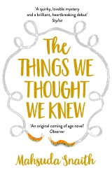 Book cover of The Things We Thought We Knew by Mahsuda Snaith
