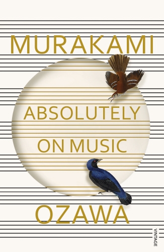Book cover of Absolutely on Music by Haruki Murakami, Seiji Ozawa
