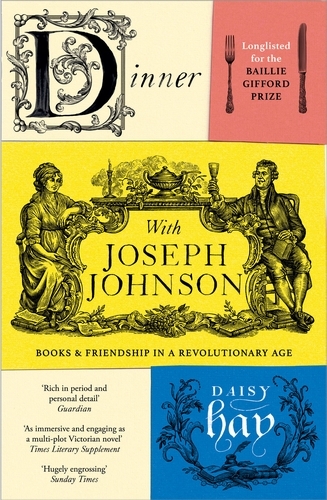 Book cover of Dinner with Joseph Johnson by Daisy Hay