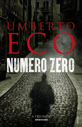 Book cover of Numero Zero by Umberto Eco