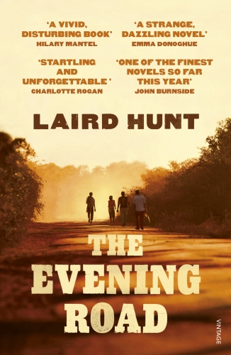 Book cover of The Evening Road by Laird Hunt