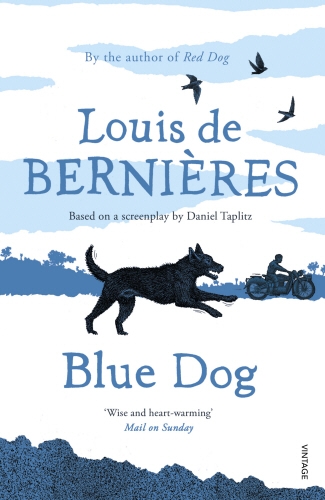 Book cover of Blue Dog by Louis de Bernières