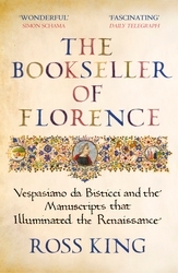 Book cover of The Bookseller of Florence by Ross King