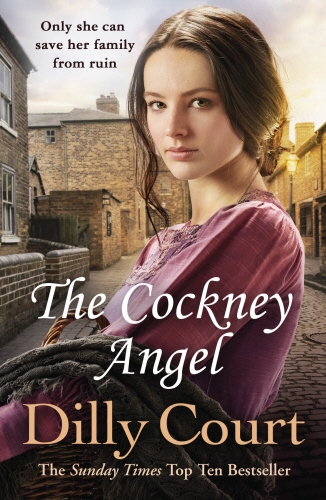 Book cover of The Cockney Angel by Dilly Court