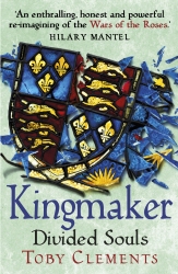 Book cover of Kingmaker: Divided Souls by Toby Clements